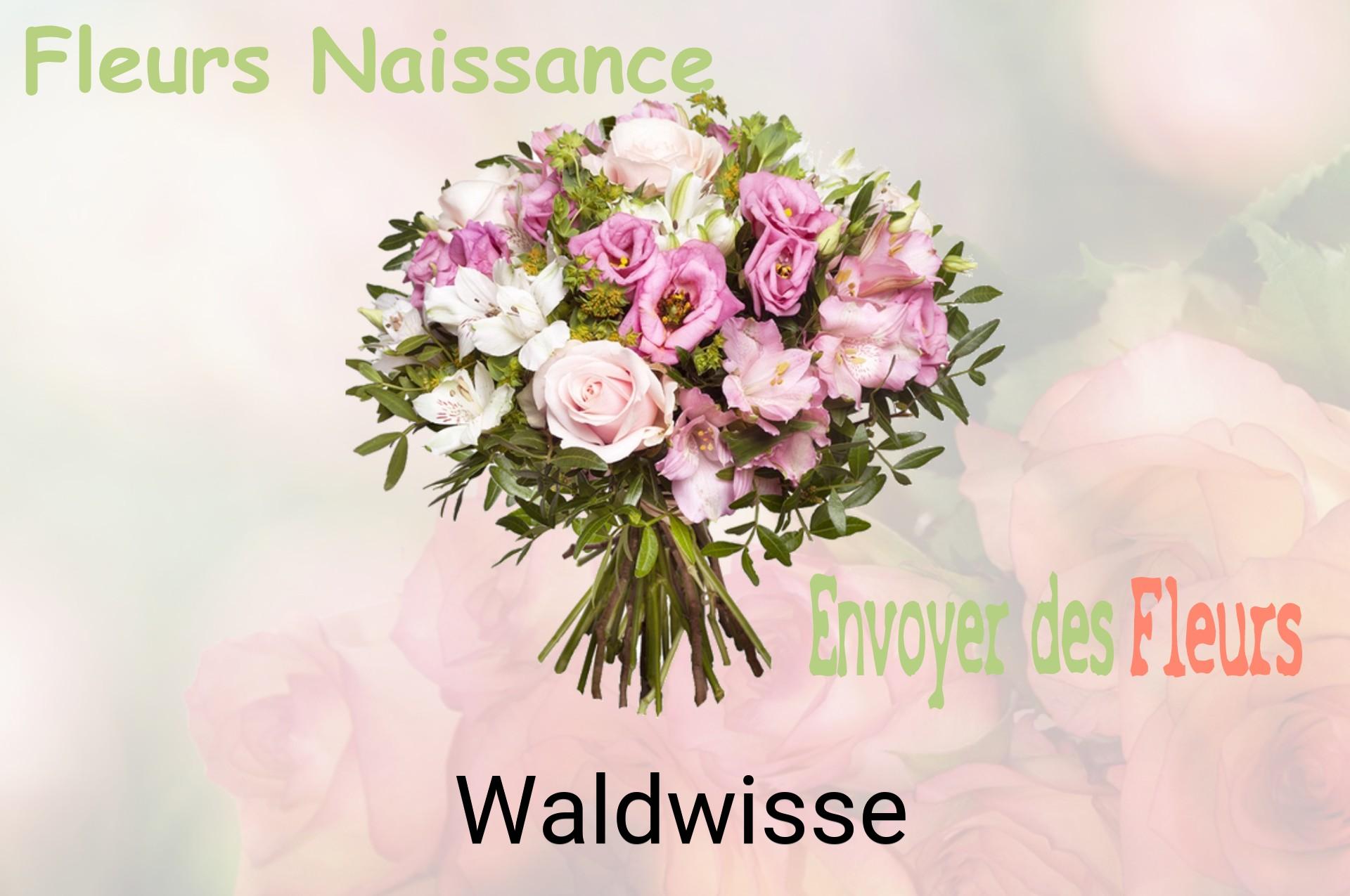 Bouquet de fleurs de naissance livré à Waldwisse